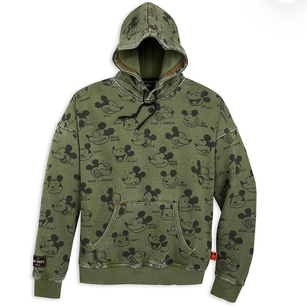Disney Artist Series/ Brett Iwan Mickey Mouse Pullover Hoodie XL